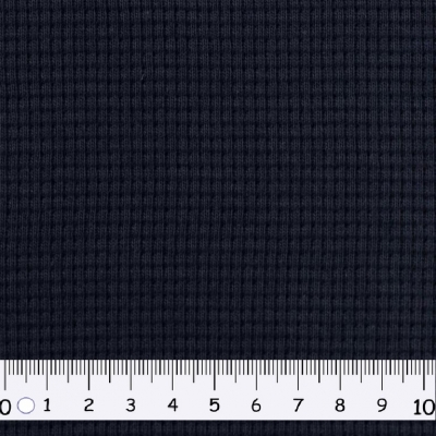 Waffeljersey | Clarissa | marineblau